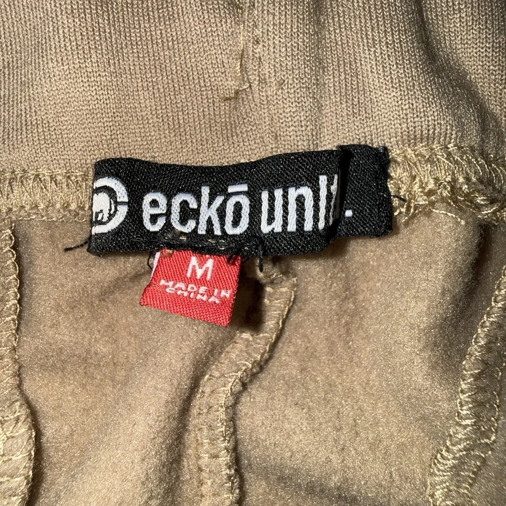 Men's Ecko Unltd Y2K Retro Urban Graffiti Fleece Jogger Sweatpants Size M